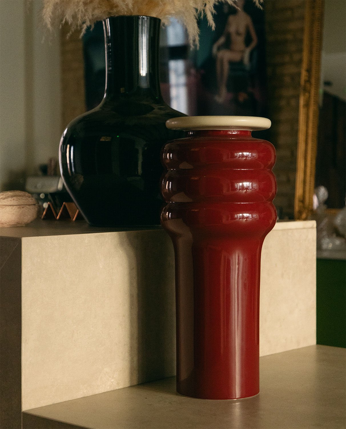 Grand Vase en Dolomite XL Gilum, image de la gelerie 2