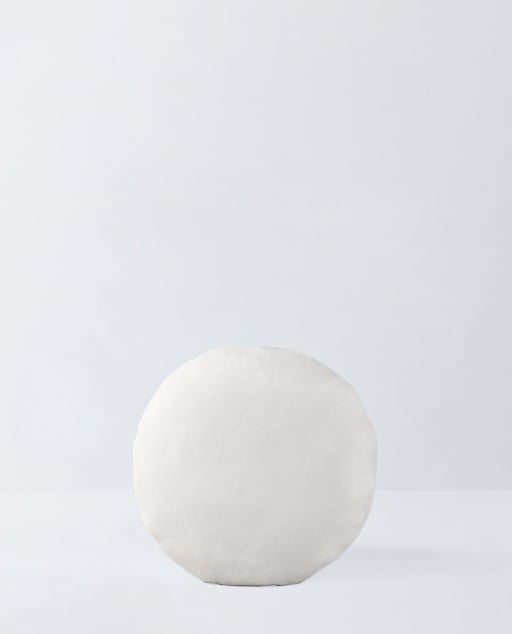 Coussin rond en tissu (Ø35 cm) Meivy