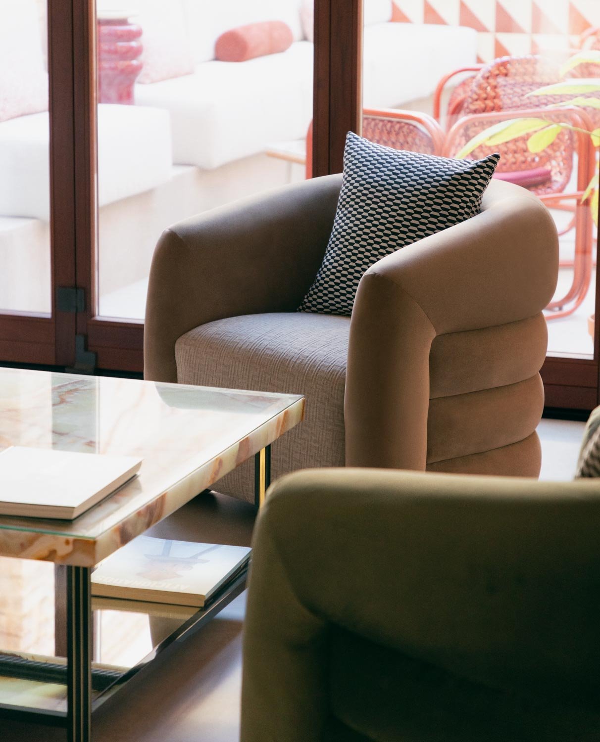 Fauteuil en Tissu Deian, image de la gelerie 2