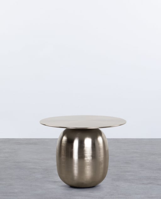 Table Basse Ronde en Métal (Ø66 cm) Saik 