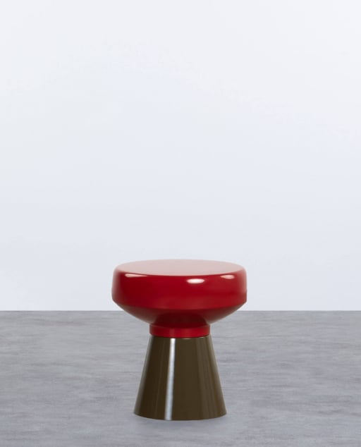 Table d'Appoint Ronde en Métal (Ø38 cm) Cloak