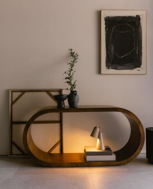 Console en Bois de Manguier (160x40 cm) Adgar