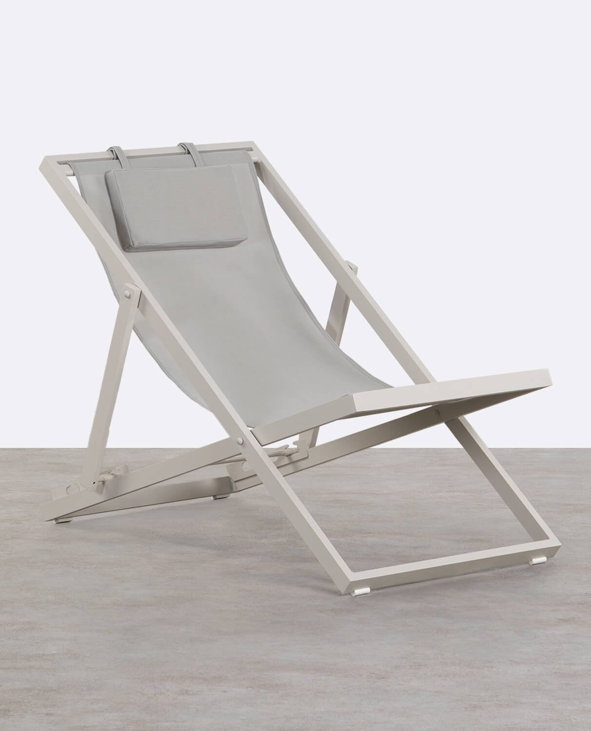 Hamac Inclinable en Aluminium avec Coussin Rilas, image de la gelerie 1
