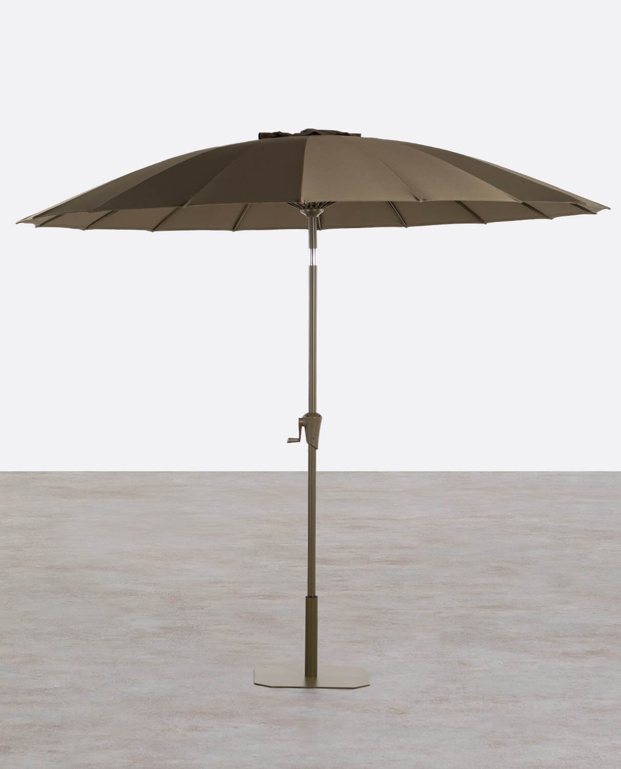 Pack Parasol de Jardin et Terrasse avec Pied de Parasol en Métal Somer, image de la gelerie 1