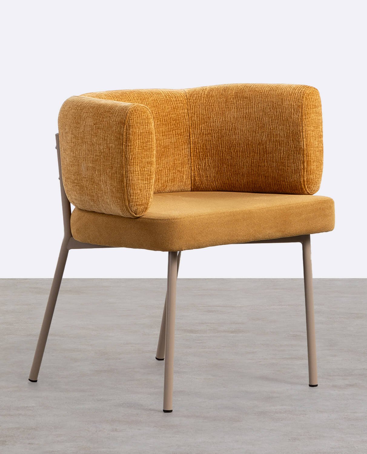 Chaise de Salle à Manger en Tissu et Métal Hades Soft, image de la gelerie 1