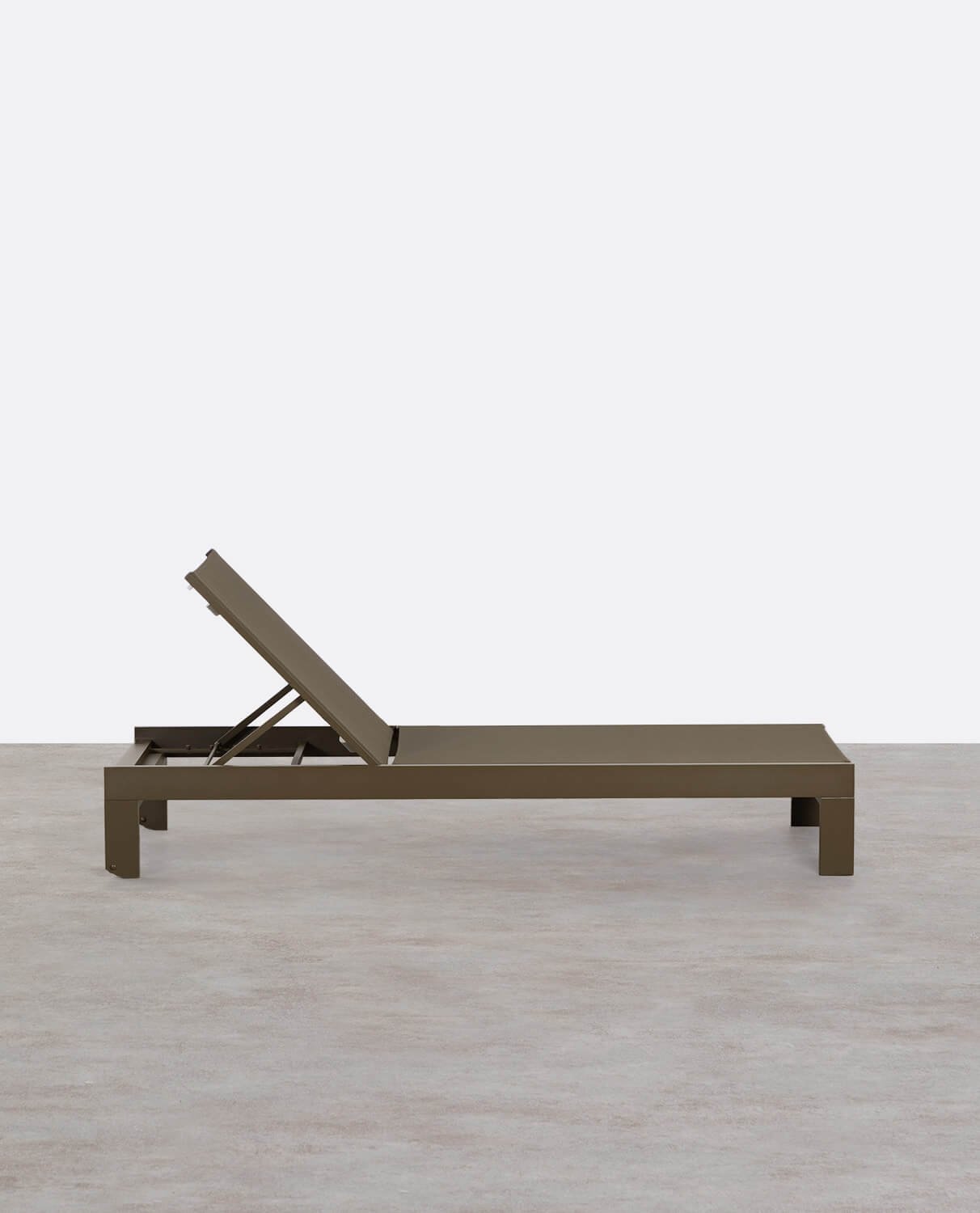 Transat Inclinable en Tissu et Aluminium New Kreta, image de la gelerie 2