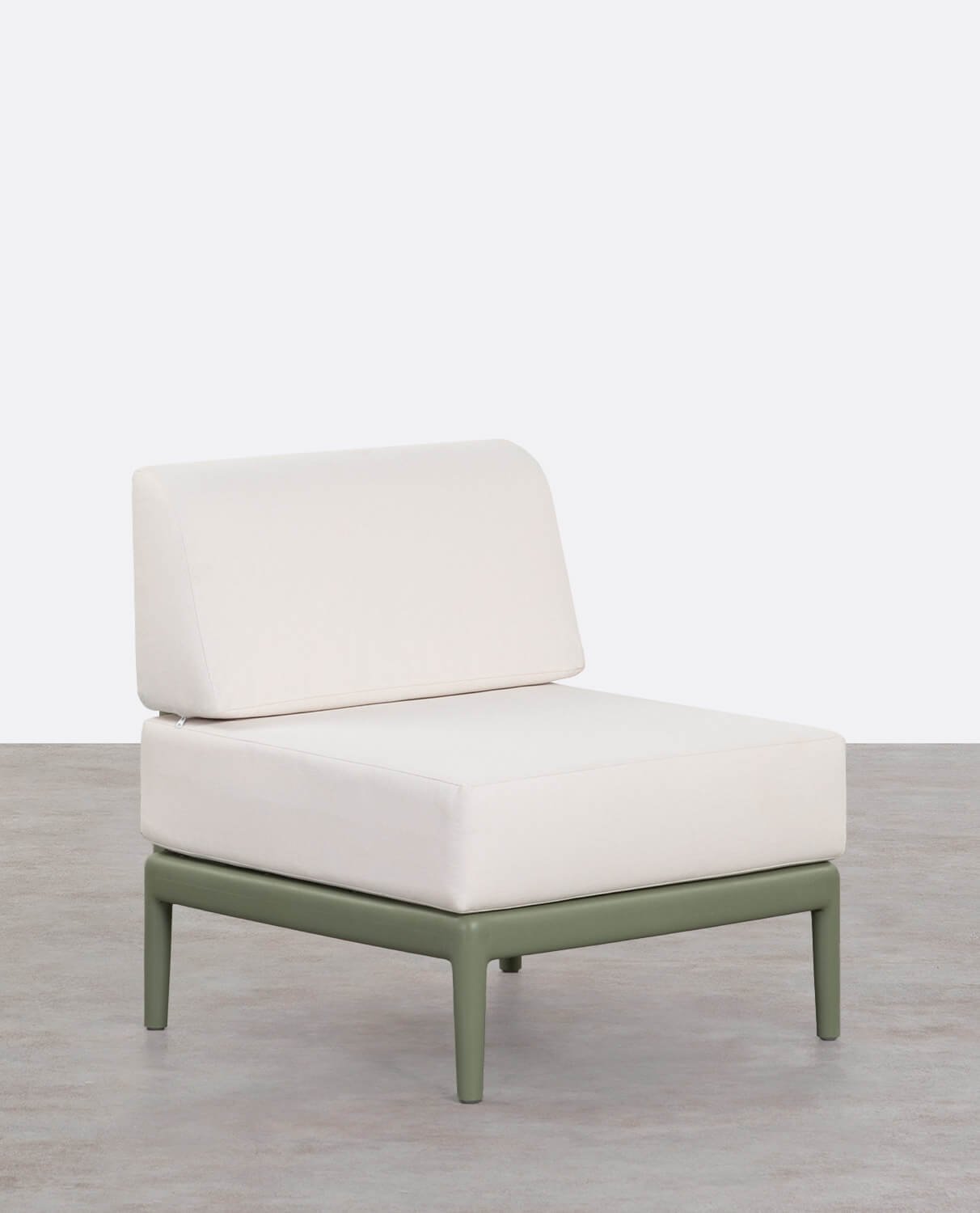 Pack de 2 Chaises de Jardin en Polypropylène avec Coussins Meivy, image de la gelerie 1