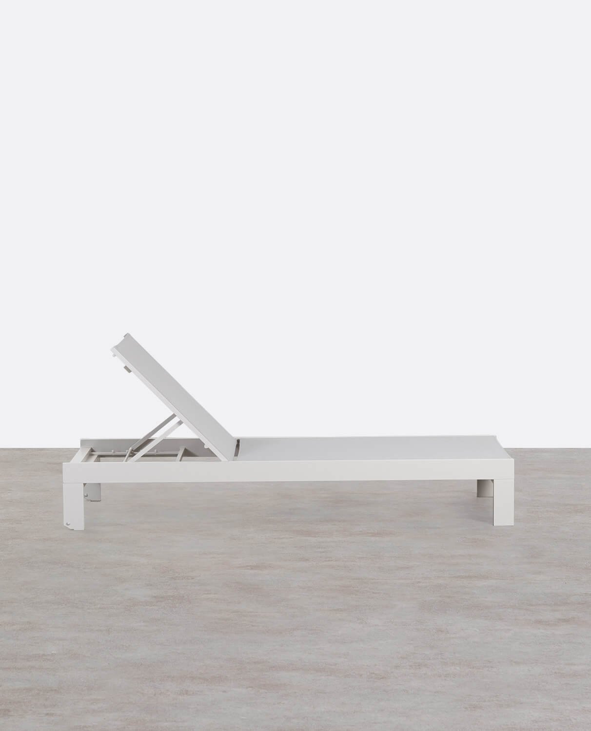 Transat Inclinable en Tissu et Aluminium New Kreta, image de la gelerie 2