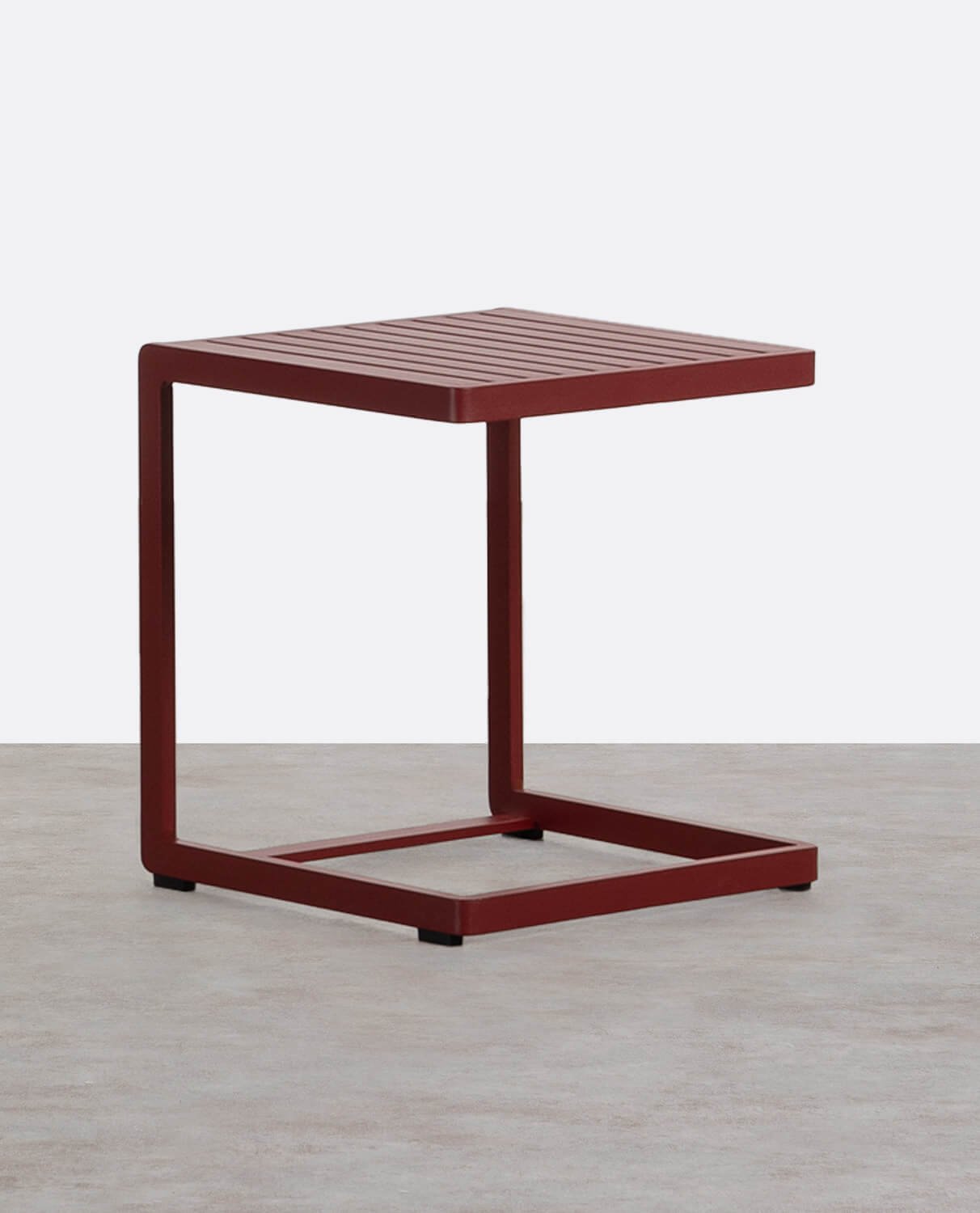 Table d'Appoint en Aluminium (40x40 cm) Kreta Colours, image de la gelerie 1