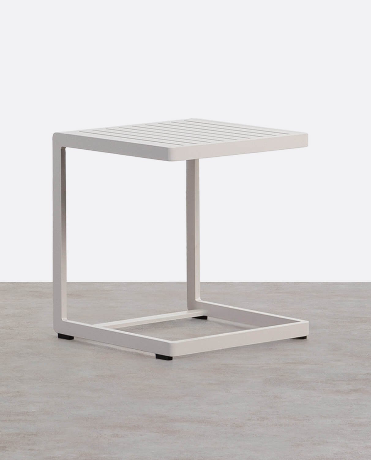 Table d'Appoint en Aluminium (40x40 cm) Kreta Colours, image de la gelerie 1