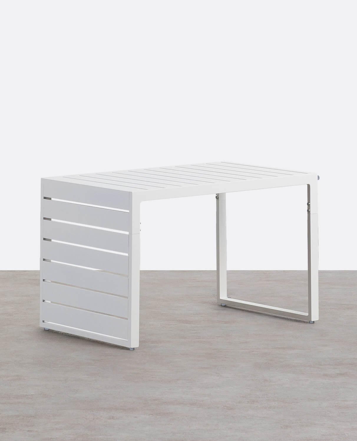 Table Basse en Aluminium (72X45 cm) Kreta, image de la gelerie 1