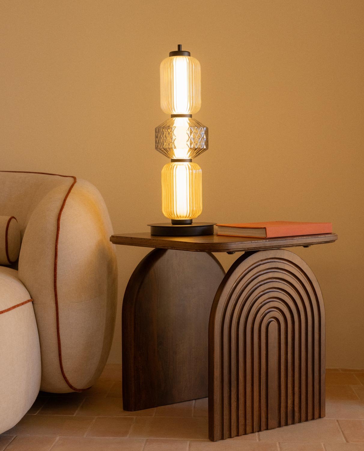 Lampe de Table LED en Métal à Intensité Variable Sima, image de la gelerie 2