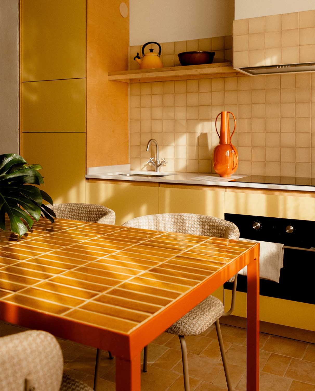 Table à Manger Rectangulaire en Métal et Céramique (181x93 cm)  Zafiro, image de la gelerie 2