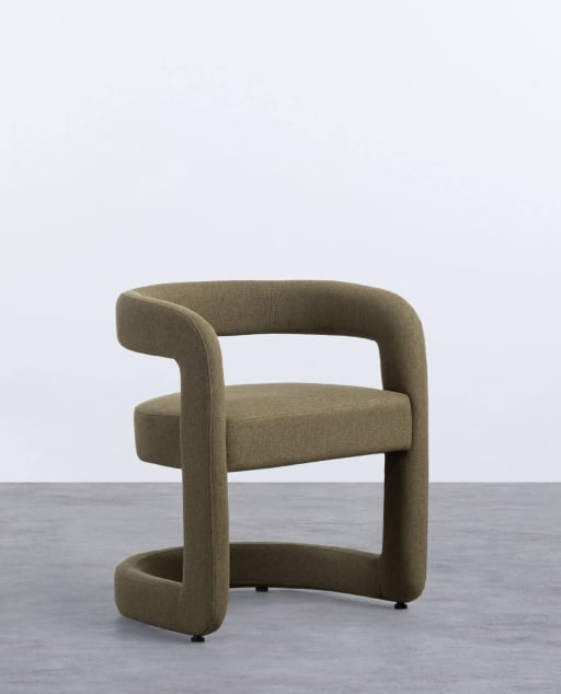 Chaise de Salle à Manger en Tissu Winsi