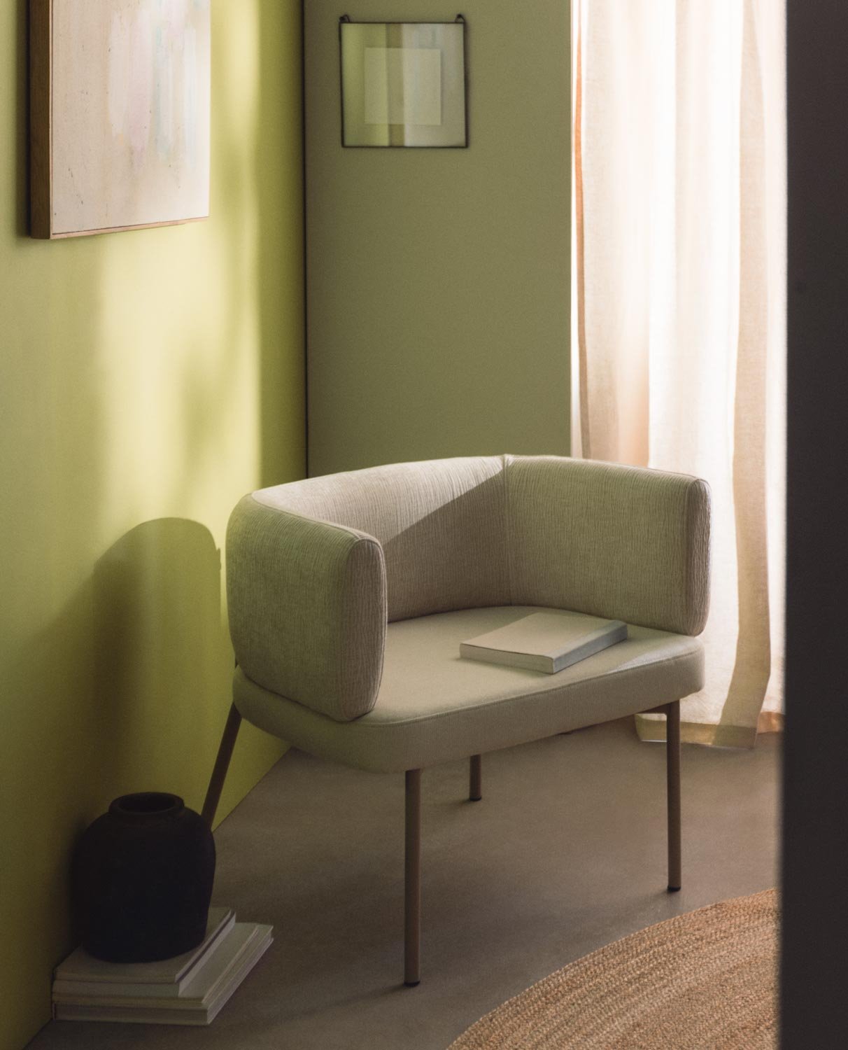 Fauteuil en Tissu et Métal Hades Soft, image de la gelerie 2
