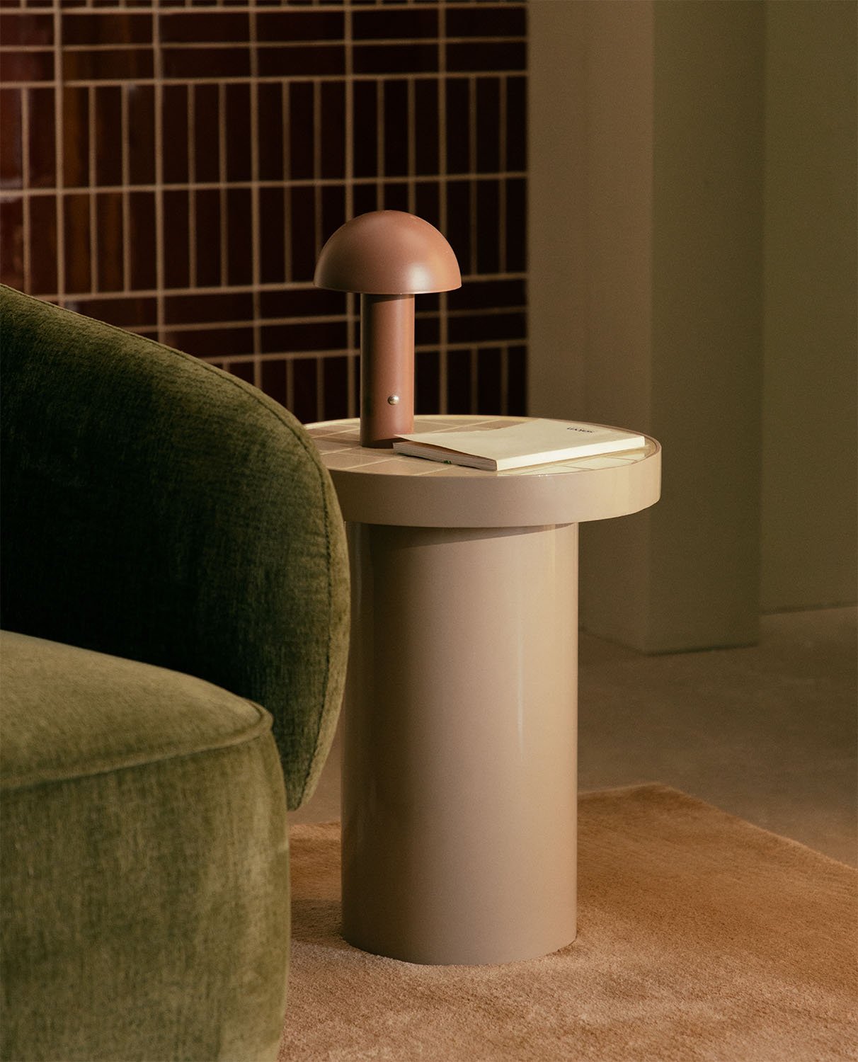 Table d'Appoint en Métal et Céramique (40 cm) Zafiro, image de la gelerie 2