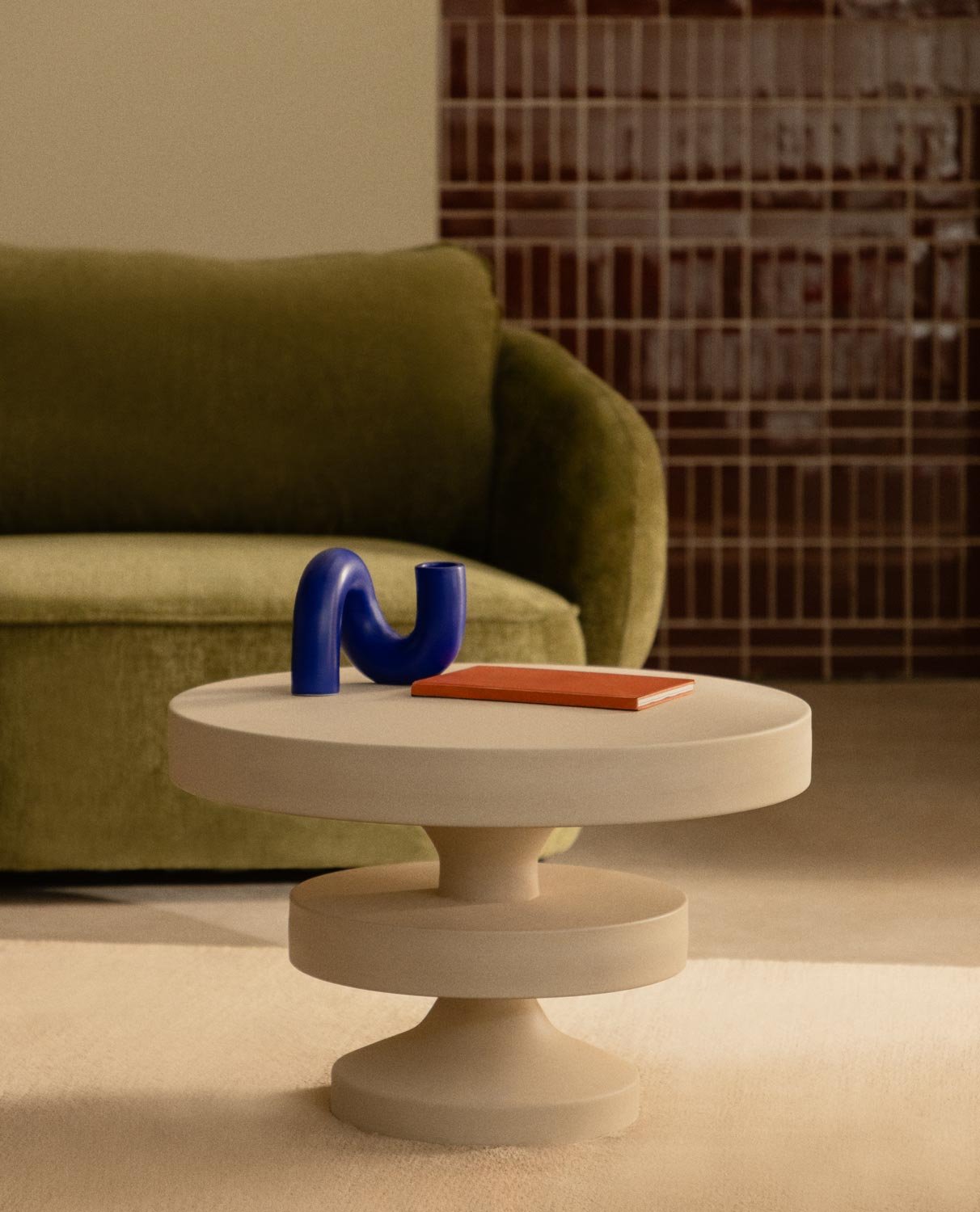 Table Basse Ronde en Métal (Ø66 cm) Ameri, image de la gelerie 2