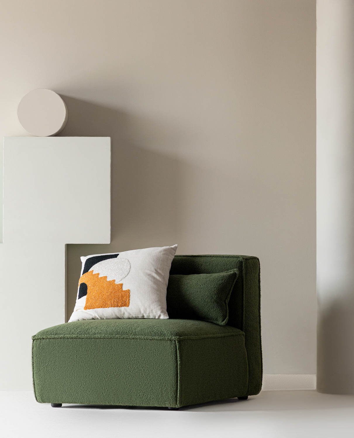 Module de Fauteuil et Canapé en Tissu Kilhe Boucle, image de la gelerie 2