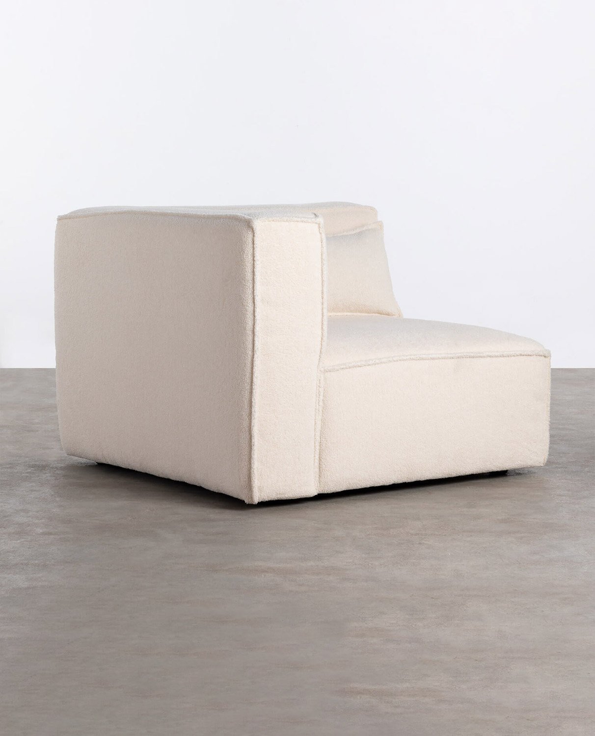 Module Fauteuil d'Angle pour Canapé en tissu Boucle Kilhe, image de la gelerie 2