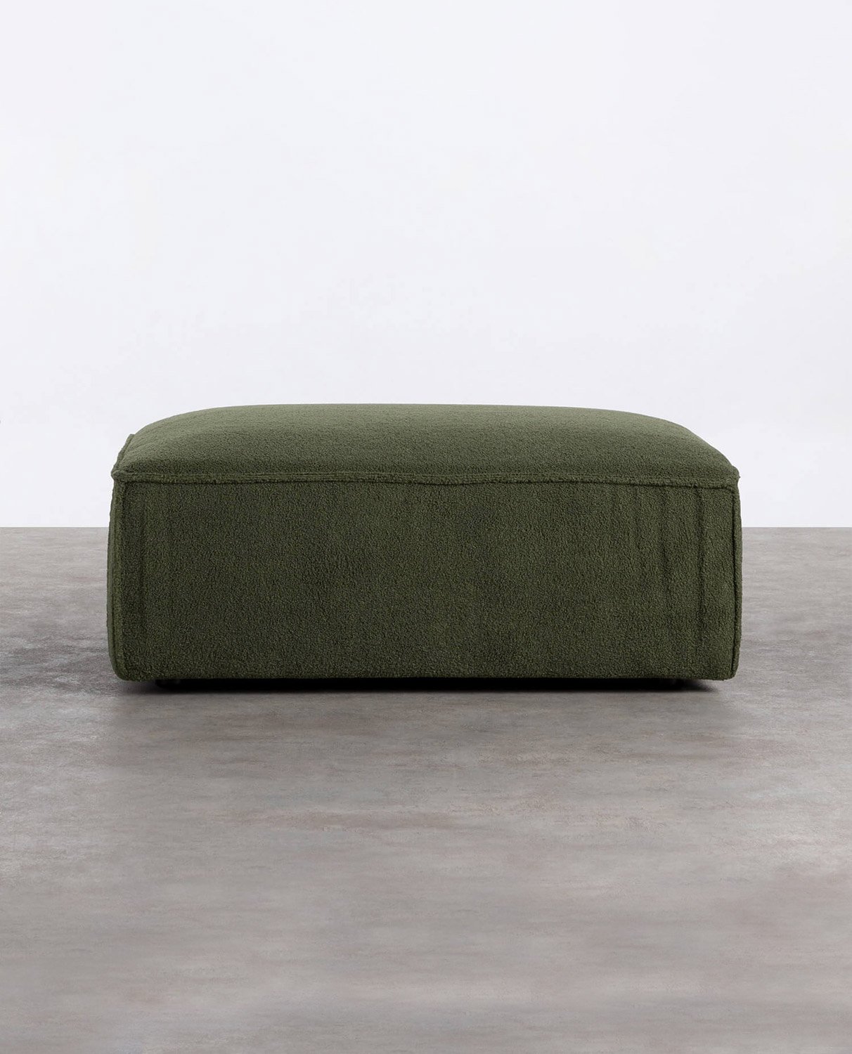 Module Pouf Canapé en Tissu Kilhe Boucle, image de la gelerie 2