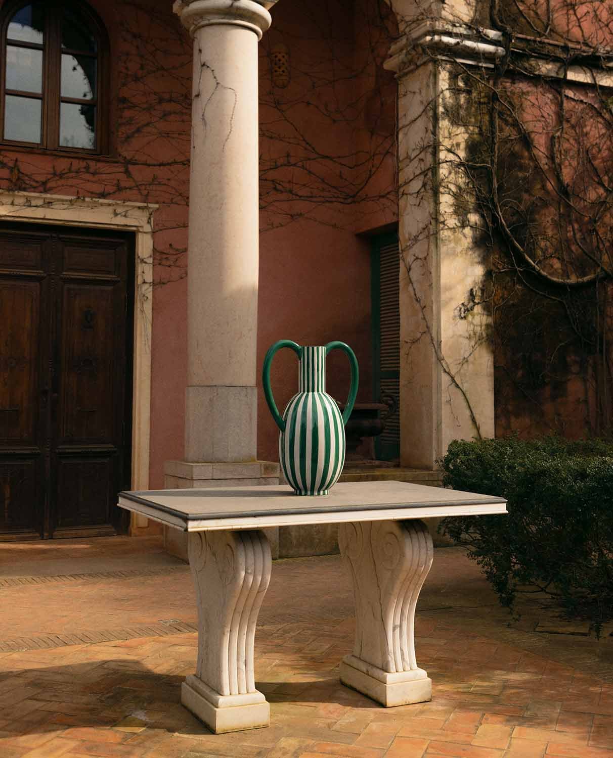 Grand Vase en Dolomite XL Peral Line , image de la gelerie 2