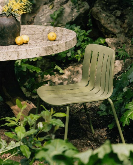 Chaise d'Extérieur en Polypropylène Romi