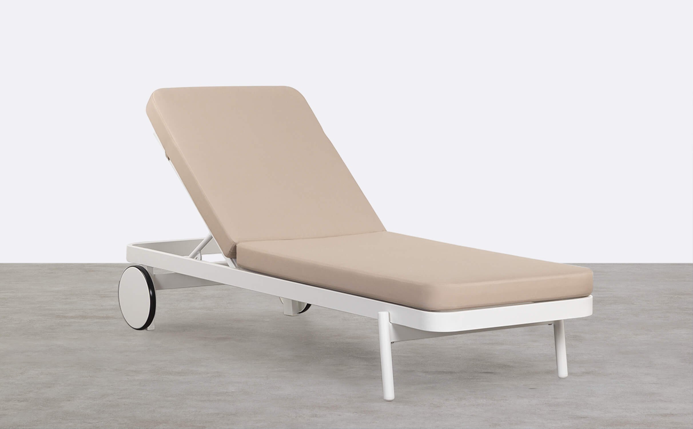 Coussin en Tissu pour Chaise Longue d'Extérieur (200X65 cm) Celina, image de la gelerie 1