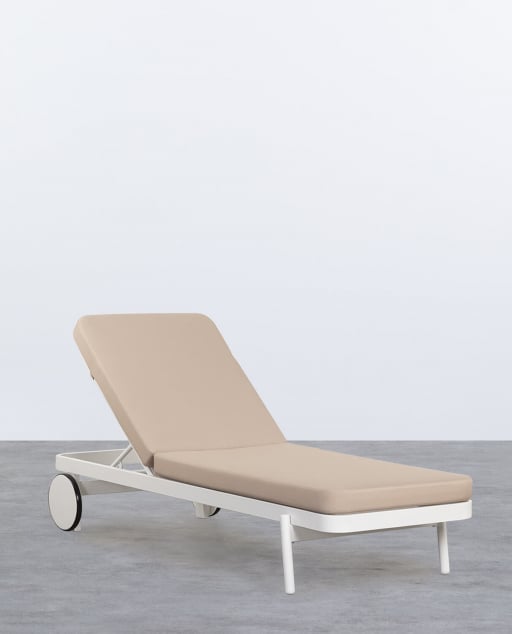 Coussin en Tissu pour Chaise Longue d'Extérieur (200X65 cm) Celina