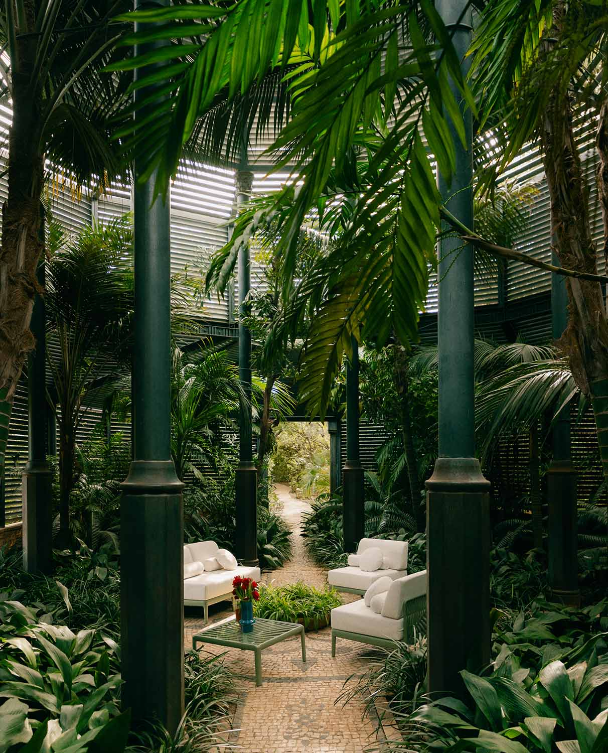 Fauteuil de Jardin en Polypropylène avec Coussins Meivy, image de la gelerie 2