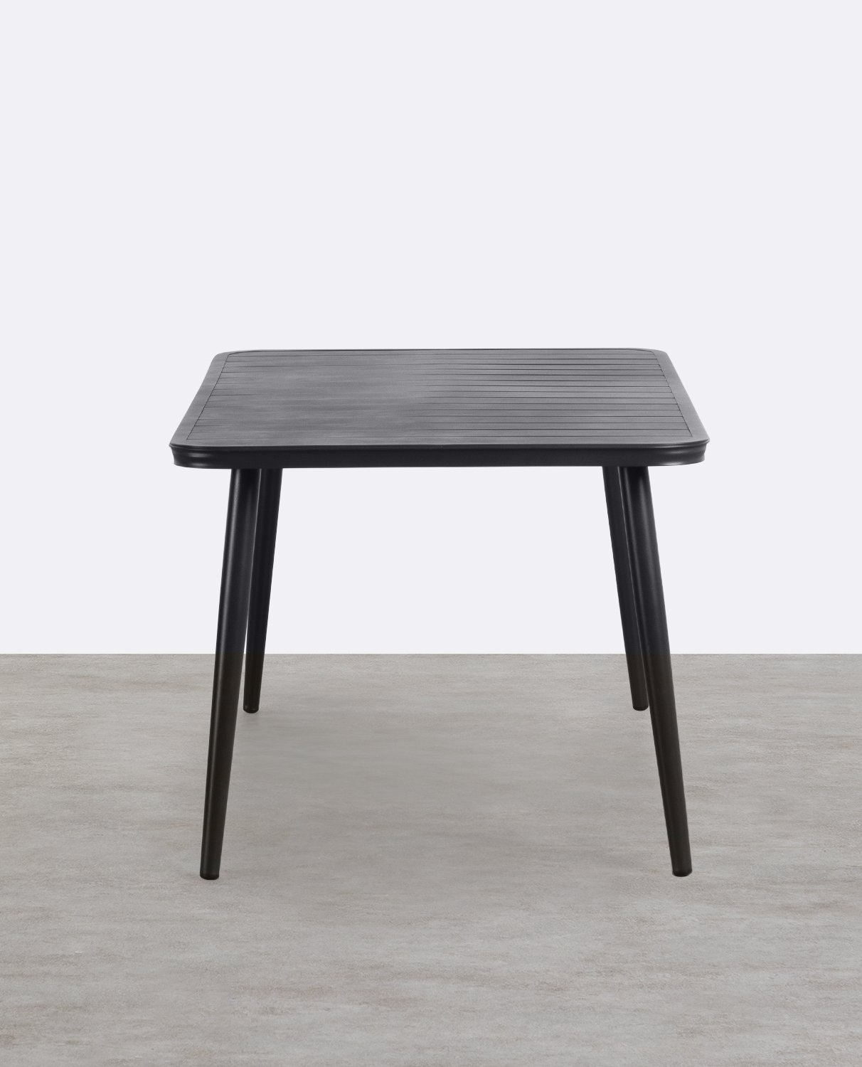 Table d'Extérieur Rectangulaire en Aluminium (159x90 cm) Cancun, image de la gelerie 2