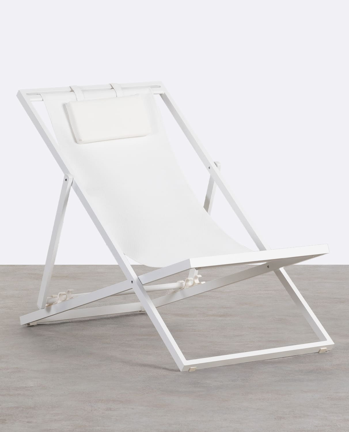 Hamac Inclinable en Aluminium avec Coussin Cancun, image de la gelerie 1