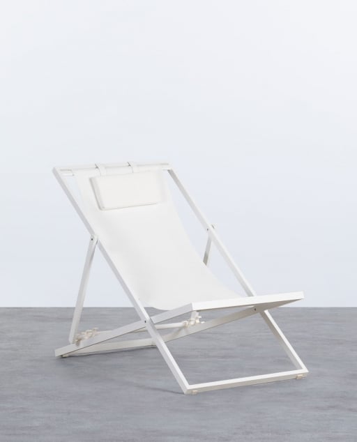 Hamac Inclinable en Aluminium avec Coussin Cancun