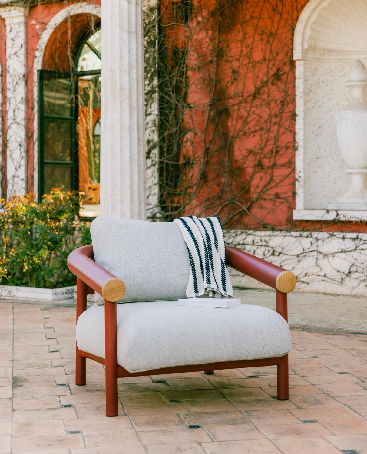 Chaise de Jardin en Aluminium avec Coussins Cheryl, image de la gelerie 2