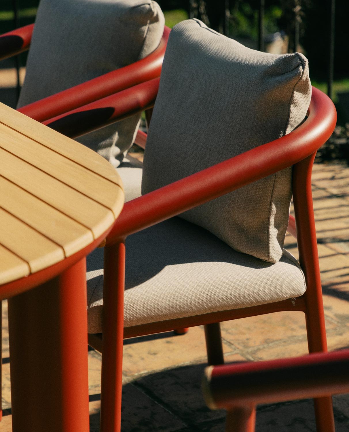 Pack 2 Chaises d'Extérieur en aluminium Cheryl , image de la gelerie 2