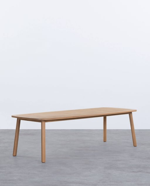 Table de Jardin Rectangulaire en Bois d'Acacia (240x100 cm) Marla