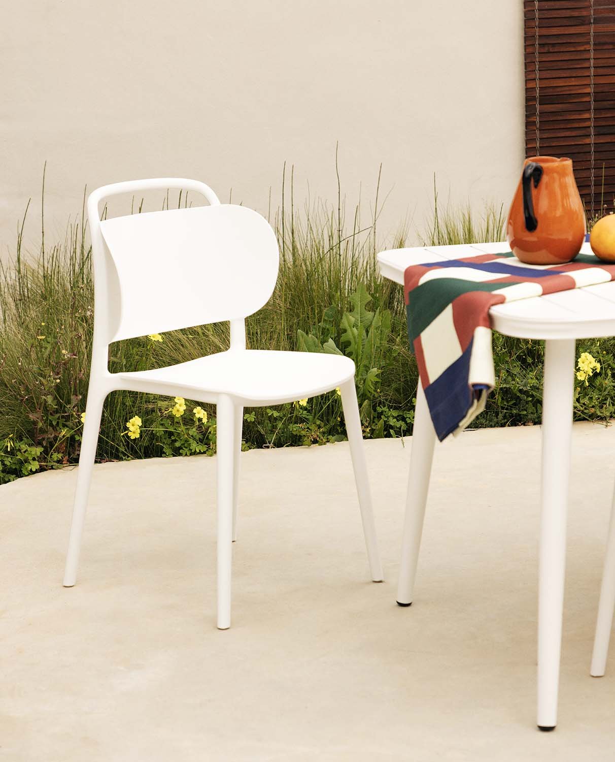 Pack 4 Chaises d'Extérieur en Polypropylène Kole, image de la gelerie 2