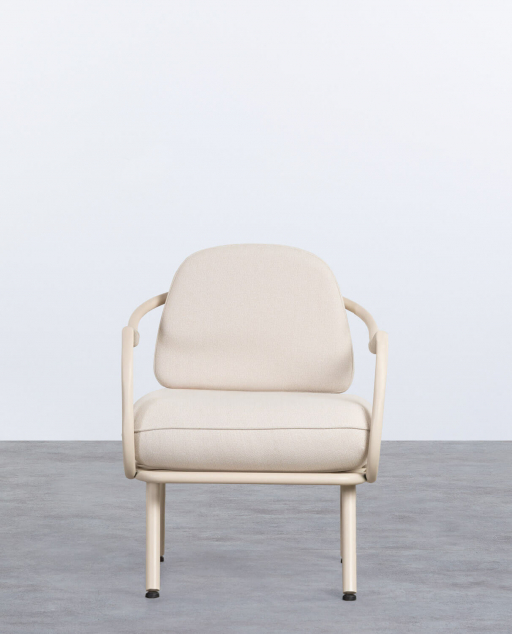 Fauteuil de Jardin en Métal et Tissu Xoan