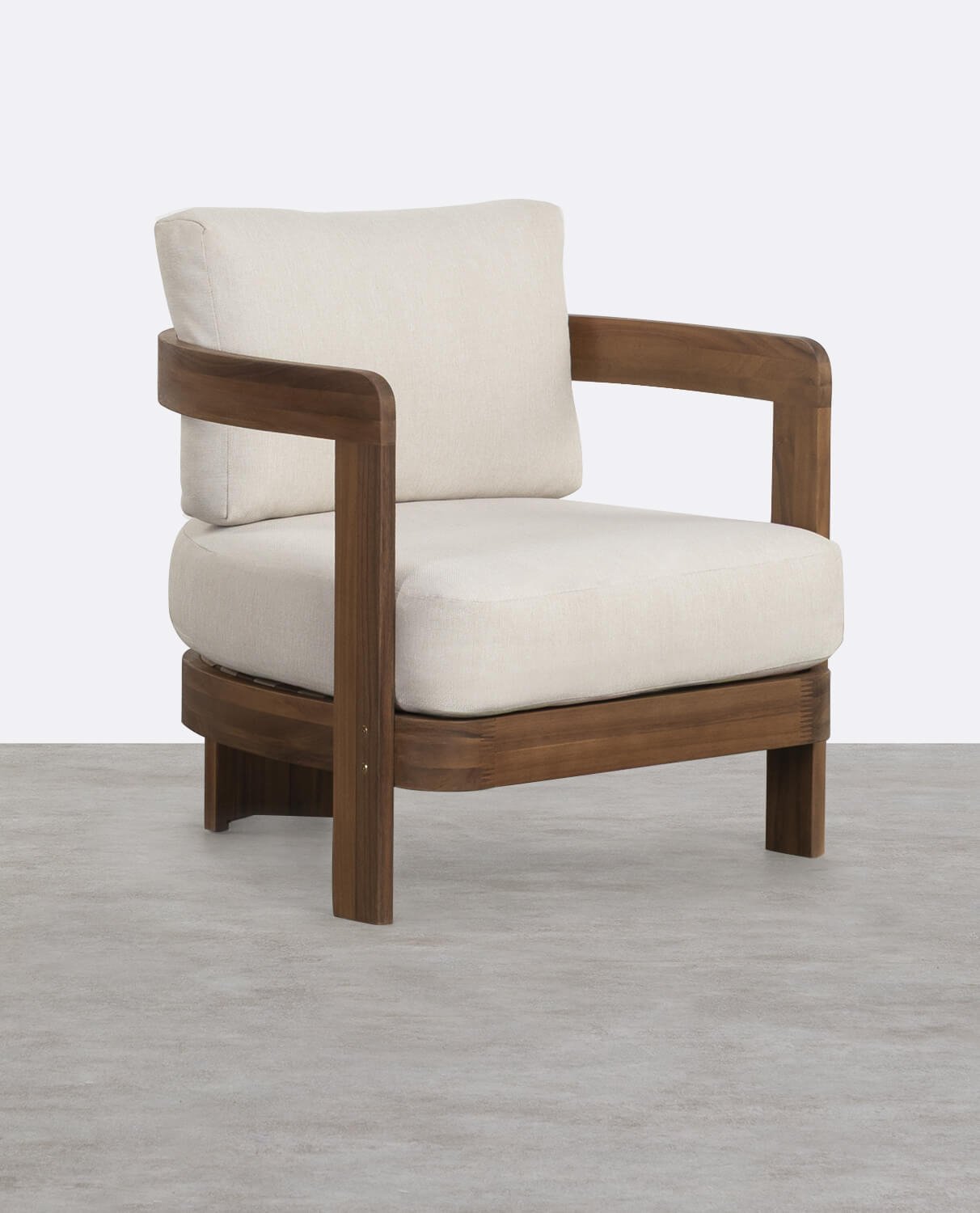 Fauteuil de Jardin en Bois d'Acacia Moad, image de la gelerie 1