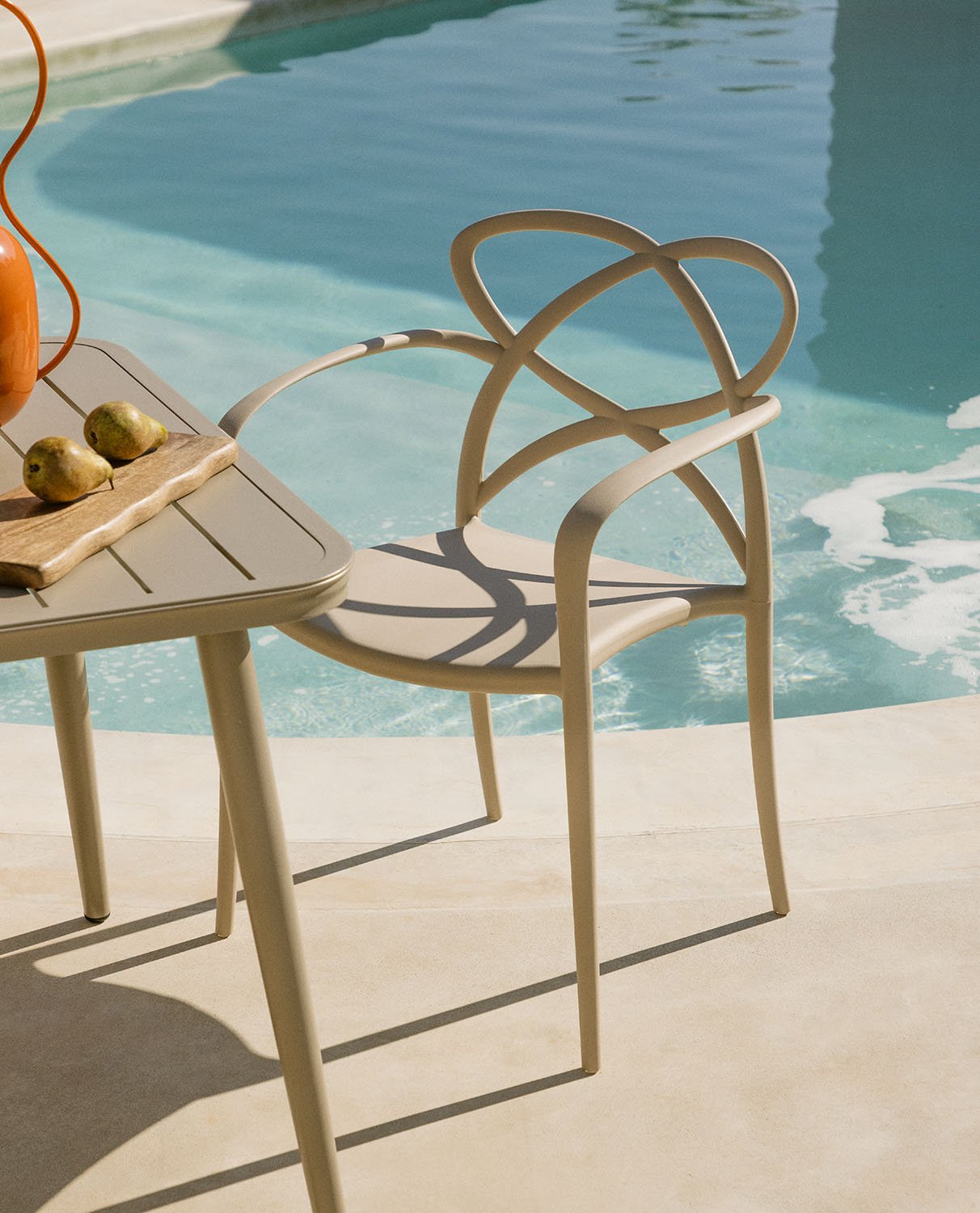 Chaise d'Extérieur en Polypropylène avec Accoudoirs Cielo, image de la gelerie 2