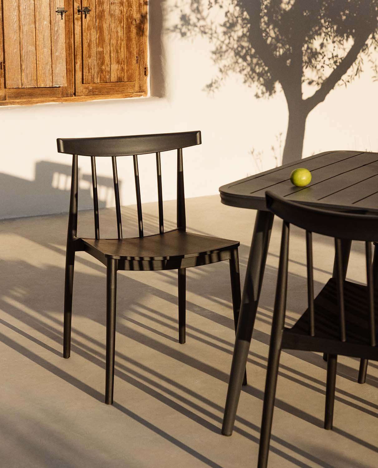 Pack 4 Chaises d'Extérieur en Polypropylène Sunty, image de la gelerie 2