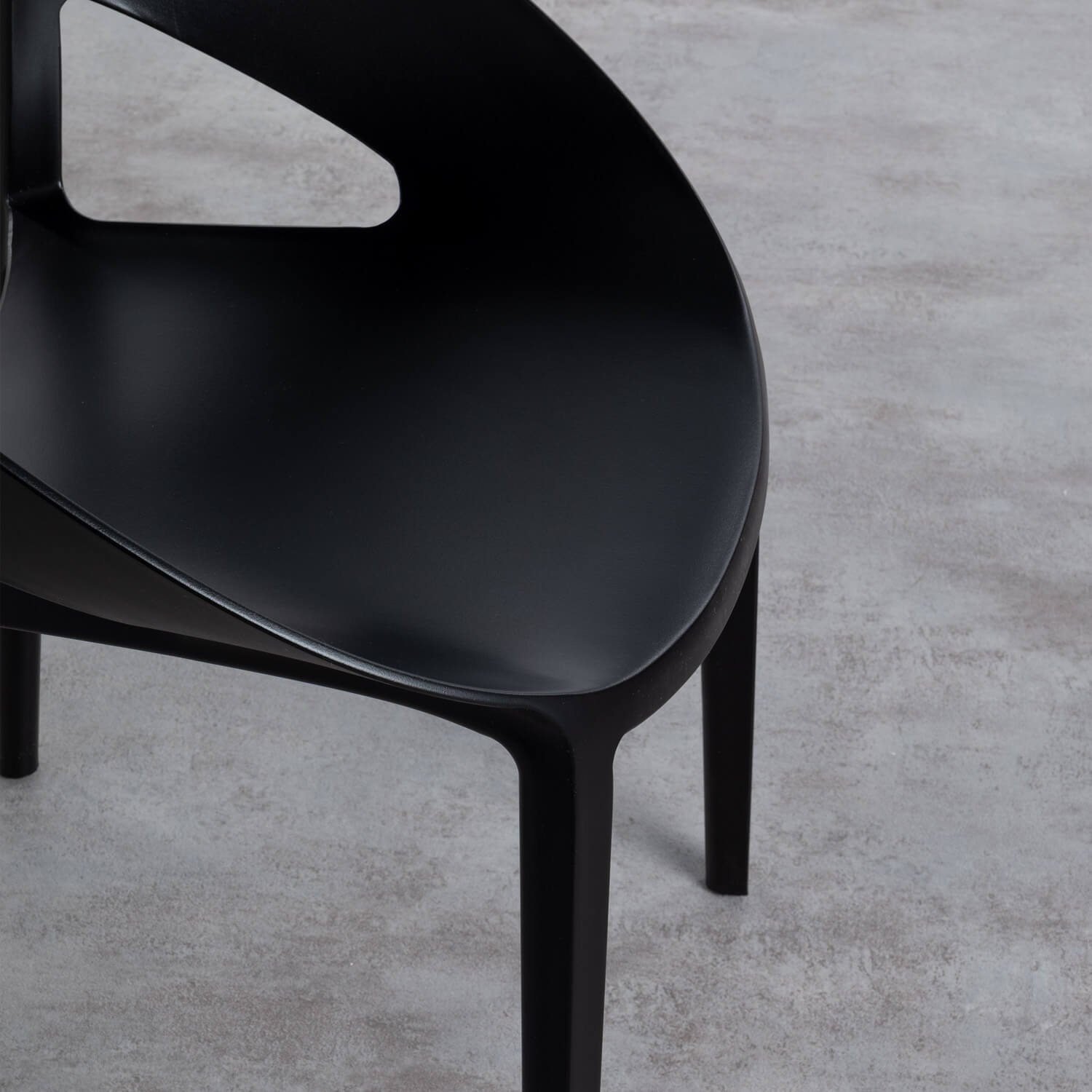 Ensemble de Table Rectangulaire en Aluminium Cancun et 6 Chaises d'Extérieur en Polypropylène Lara , image de la gelerie 2