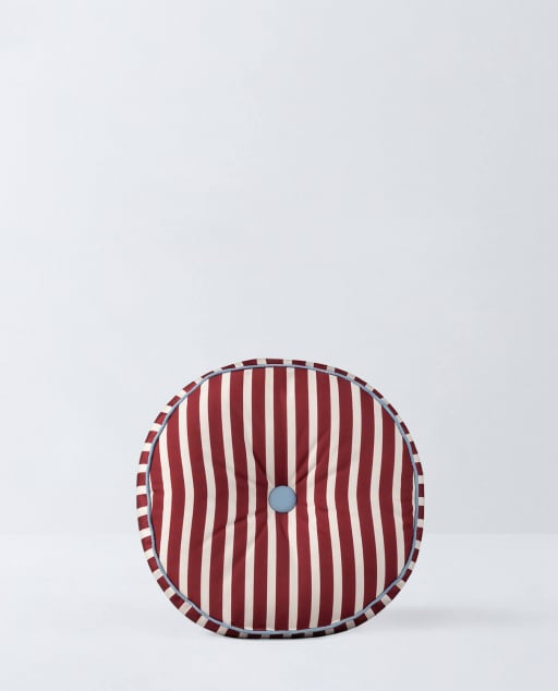 Coussin d'Extérieur Rond en Tissu (Ø40 cm) Zambi