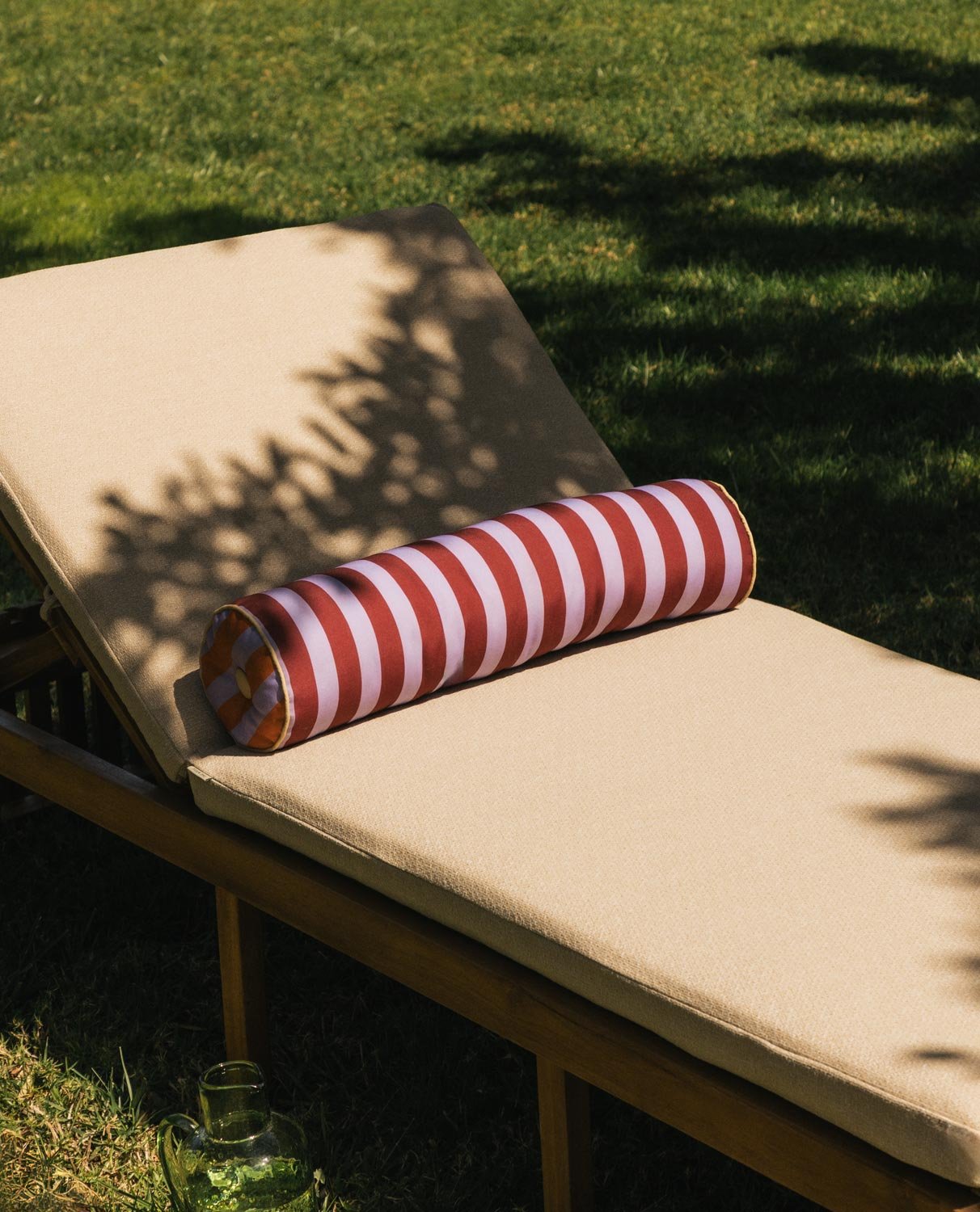 Coussin d'Extérieur Cylindrique en Tissu (60x15 cm) Zambi, image de la gelerie 2