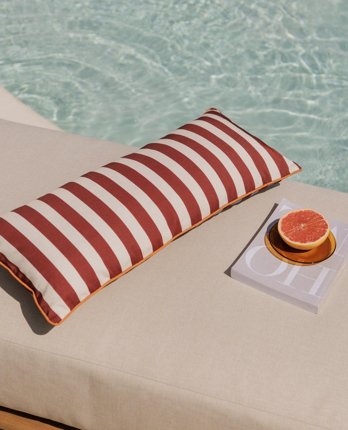 Coussin d'Extérieur Rectangulaire en Tissu (28x67 cm) Zambi, image de la gelerie 2