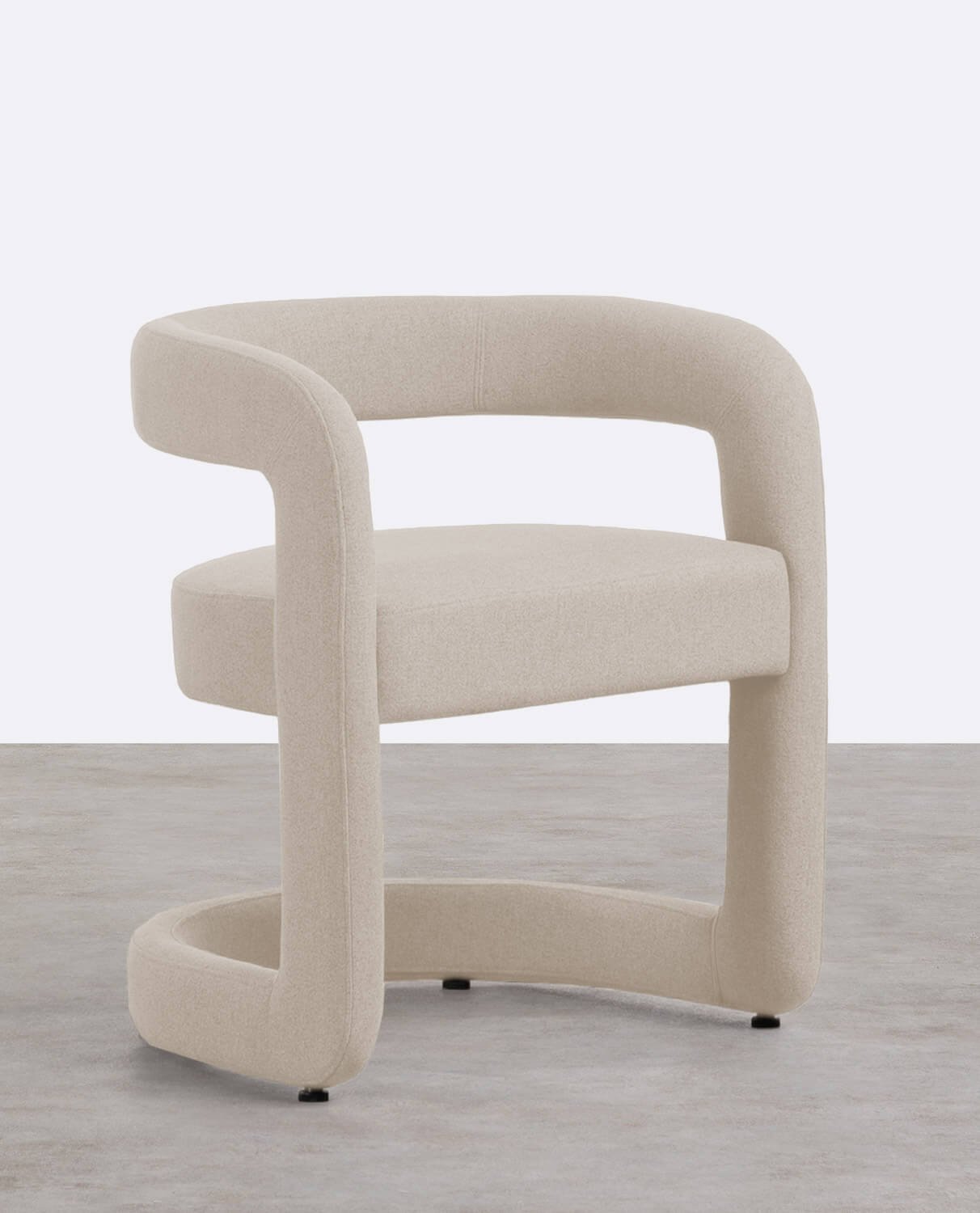 Pack de 2 Chaises de Salle à Manger en Tissu Winsi, image de la gelerie 1