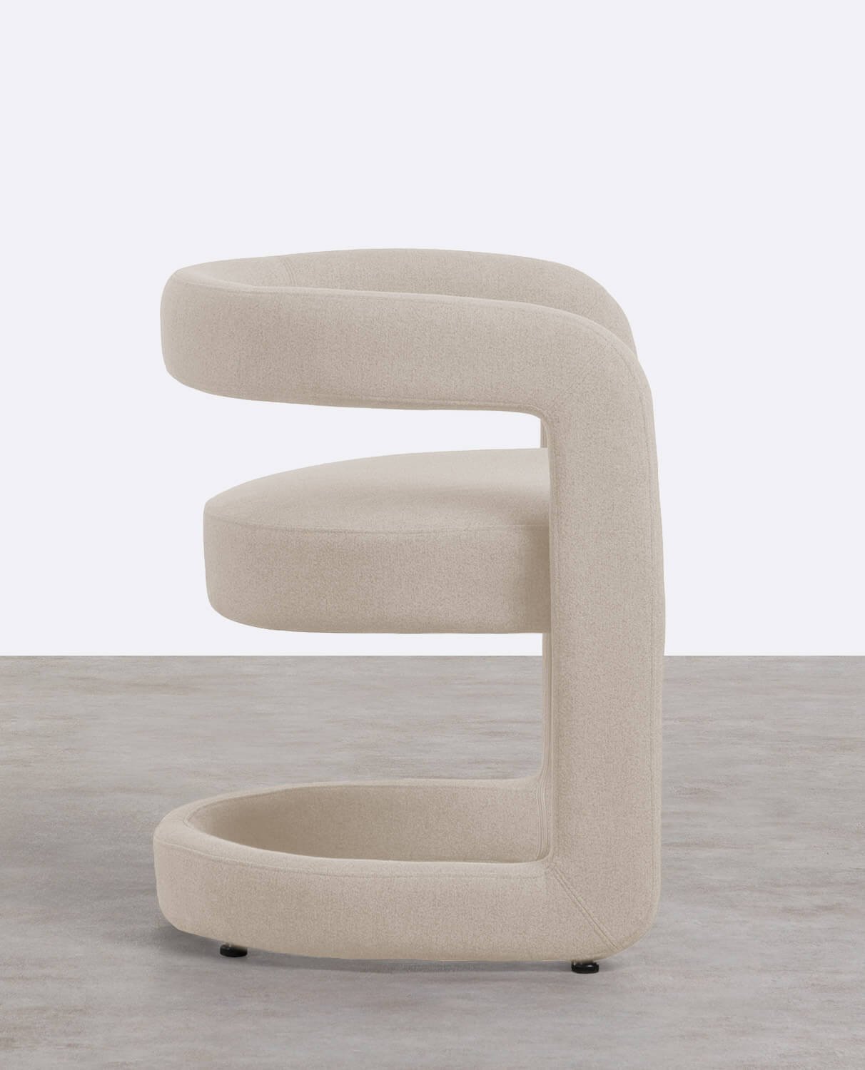 Pack de 2 Chaises de Salle à Manger en Tissu Winsi, image de la gelerie 2