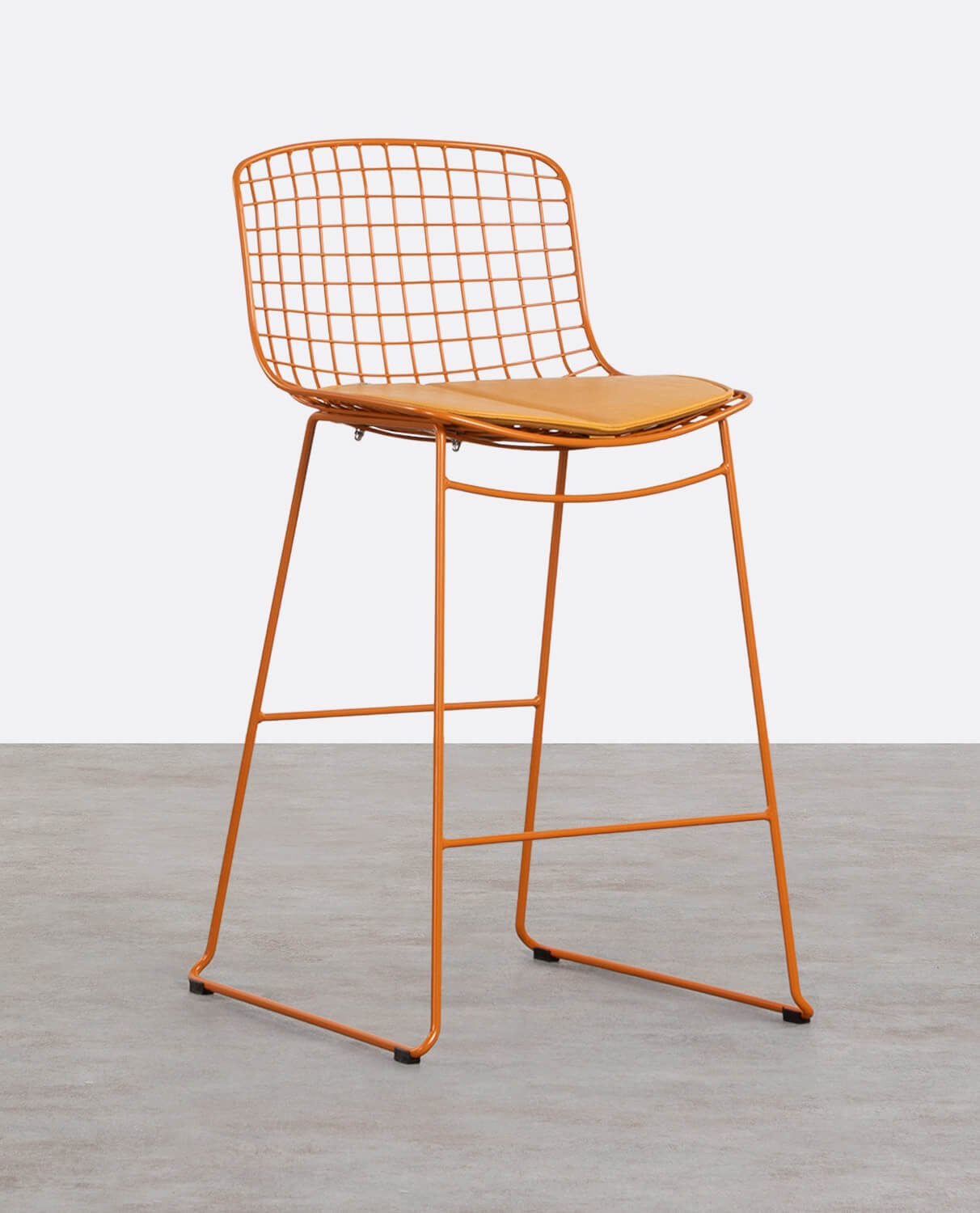 Pack de 2 Tabourets à Dossier Bas en Métal (66 cm) Aras Fresh, image de la gelerie 4195957