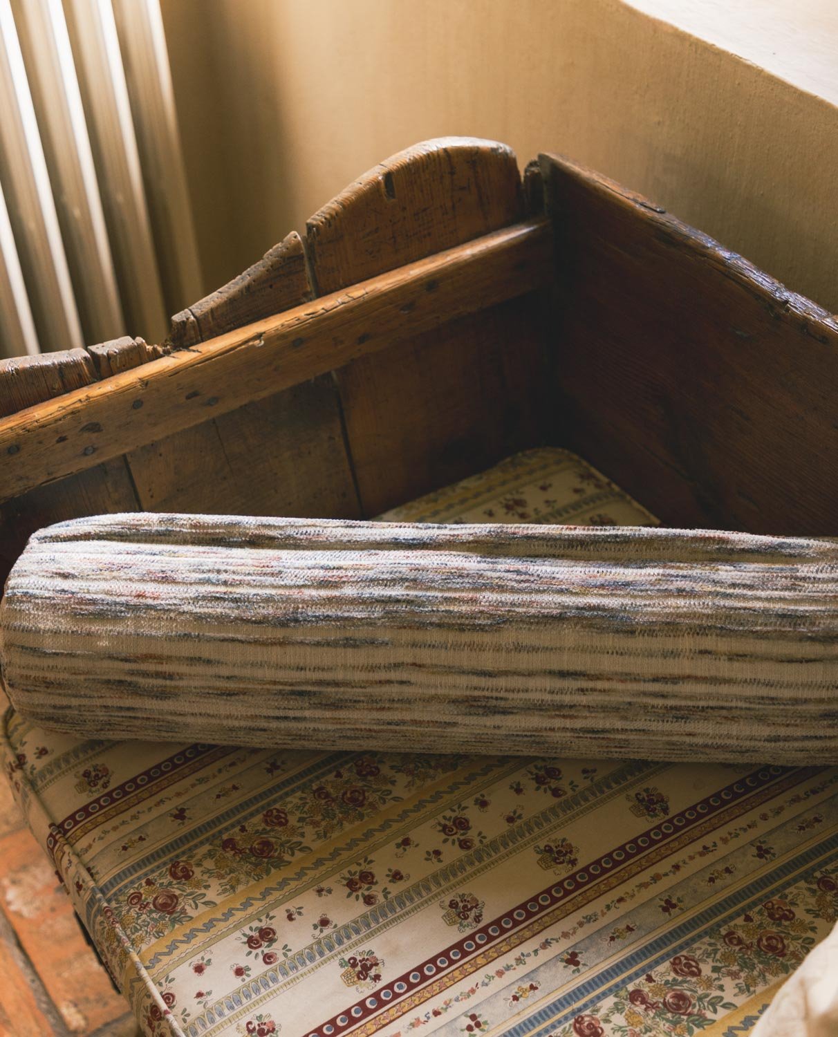Coussin Cylindrique en Tissu (63x15 cm) Marssel, image de la gelerie 2