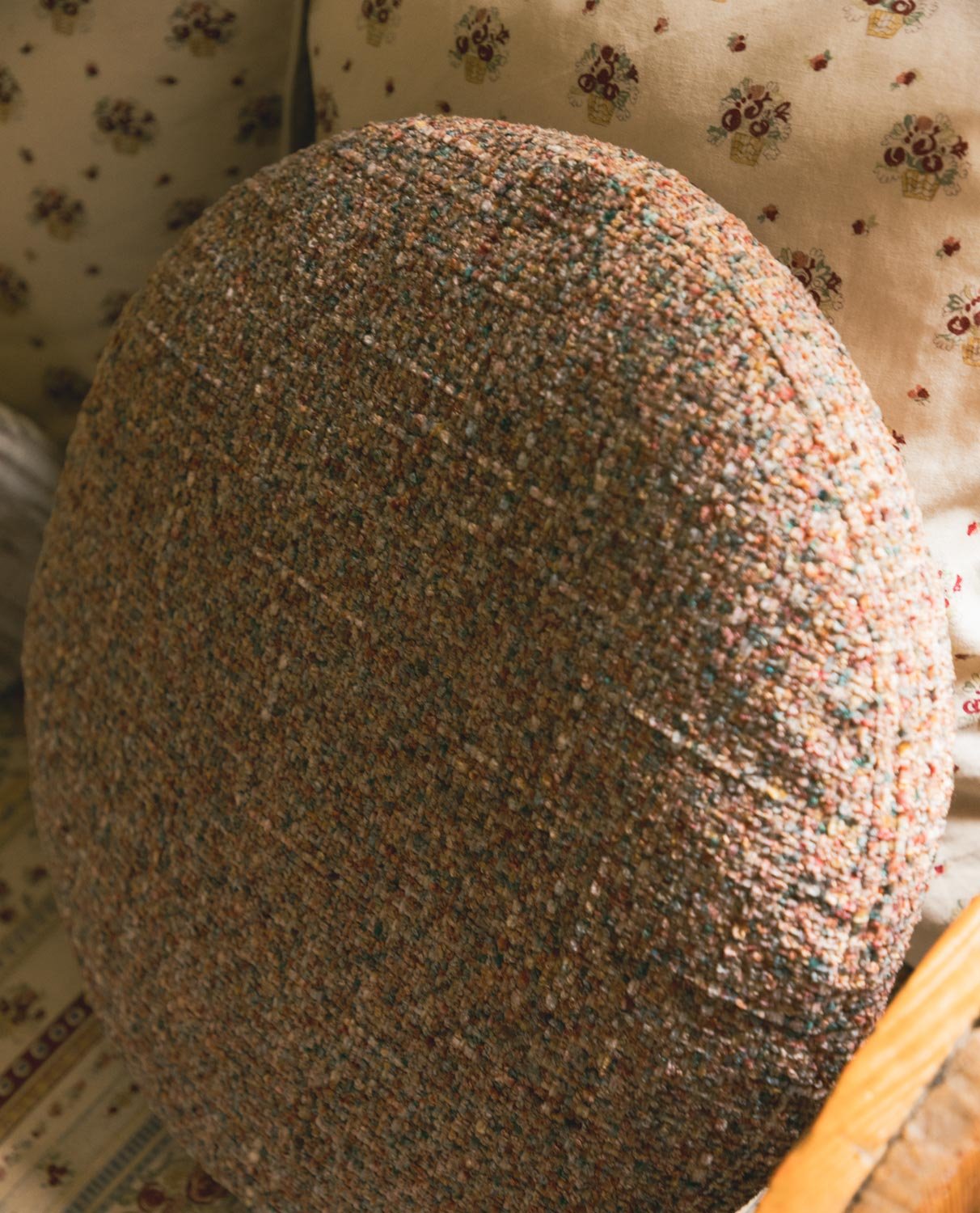 Coussin Rond en Tissu (Ø43 cm) Suaus, image de la gelerie 2