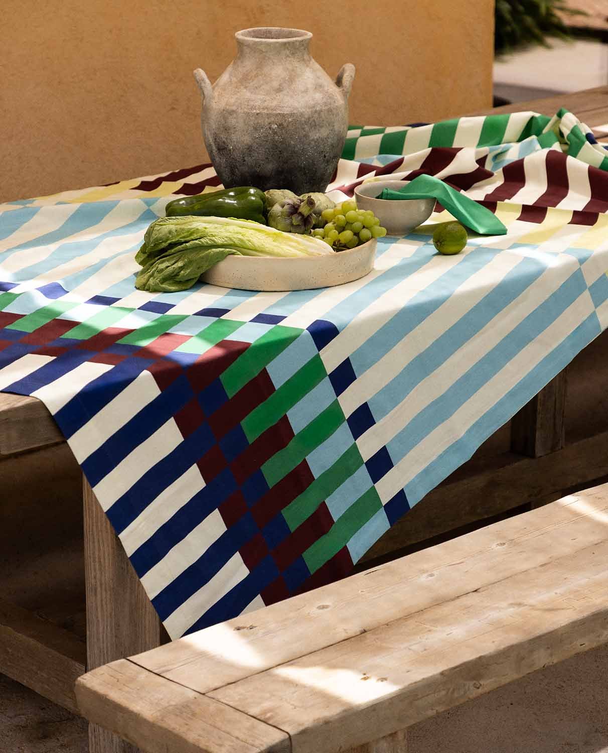 Mantel de Algodón (253x148 cm) Mahia, image de la gelerie 2